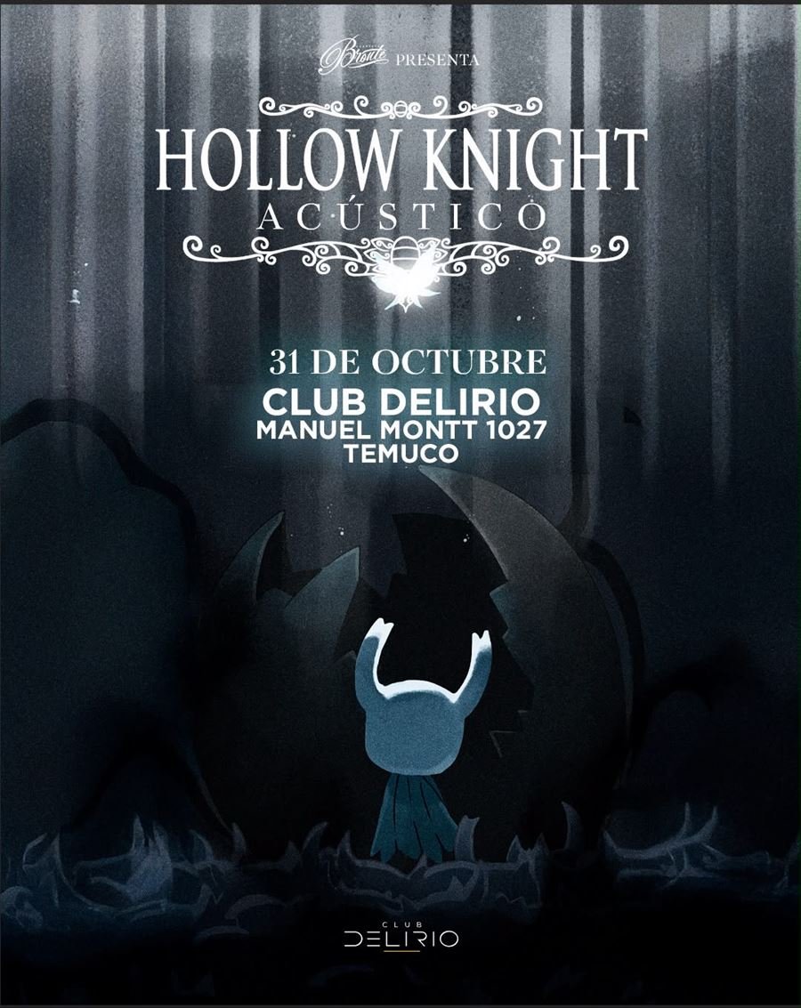 Afiche de Hollow Knight Acústico